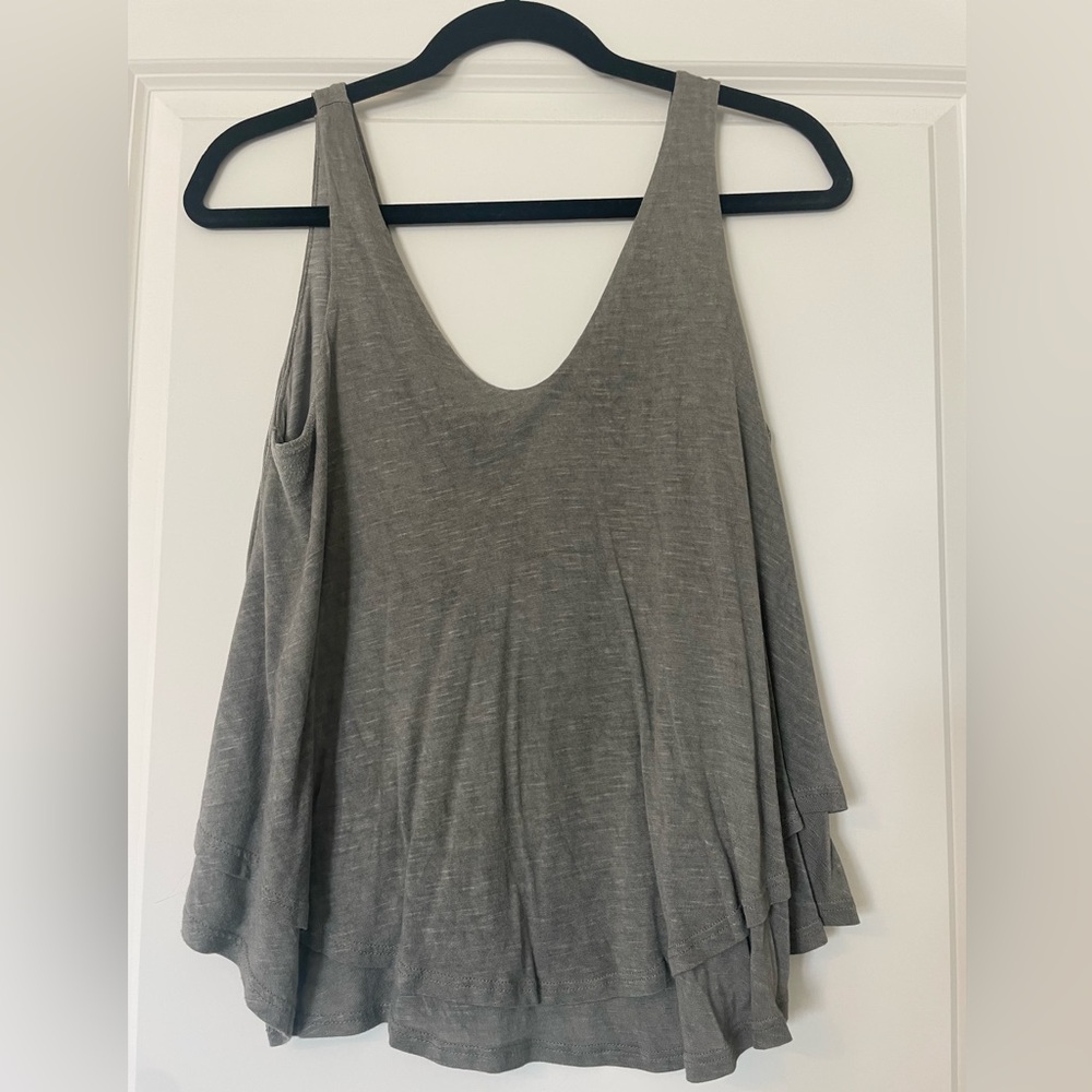Maitai green/grey tank